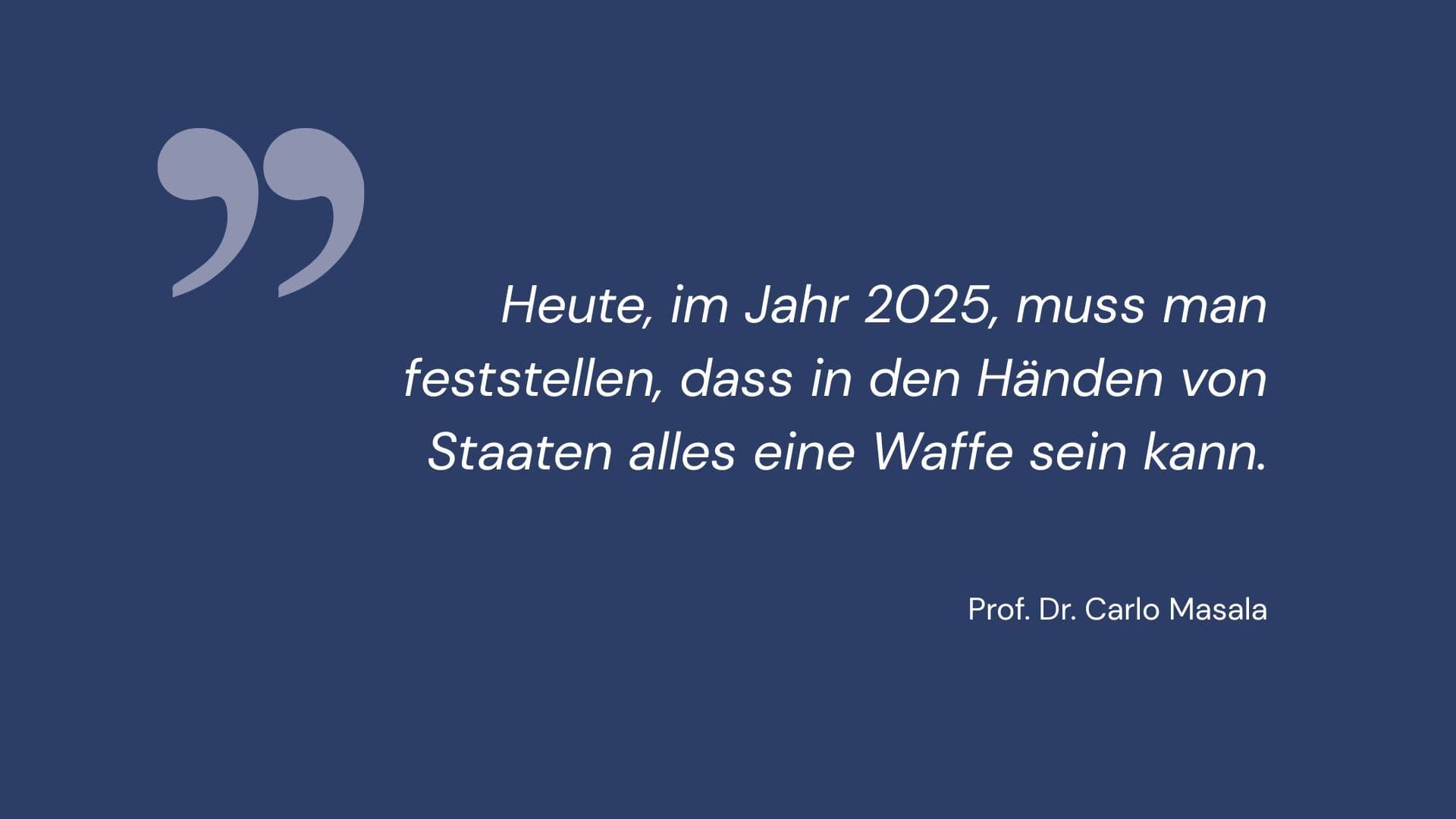 The Weaponization of Everything