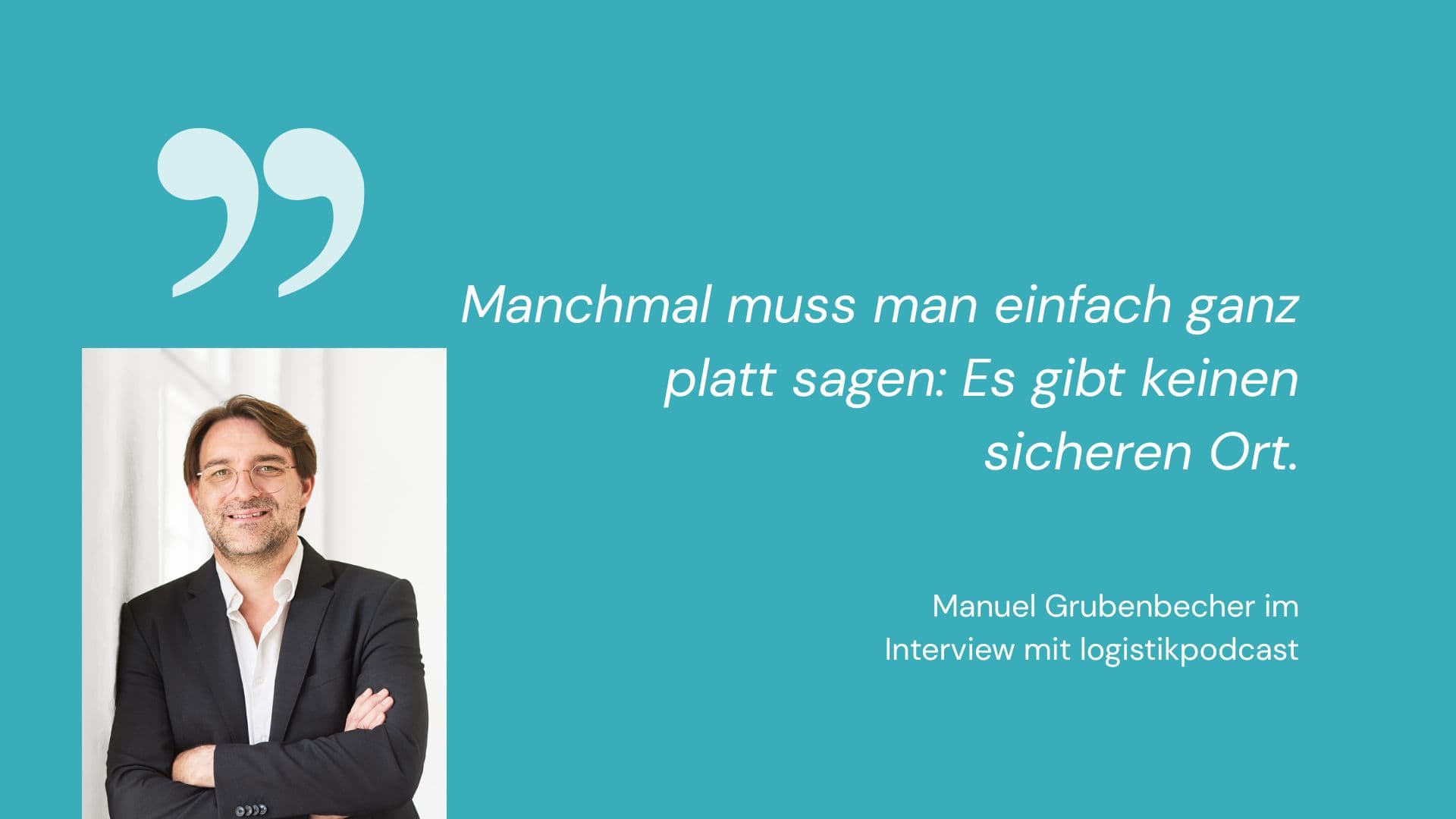 SPECIAL – USA vs. Iran: Geopolitische Einordnung für Logistiker. Podcast mit Manuel Grubenbecher